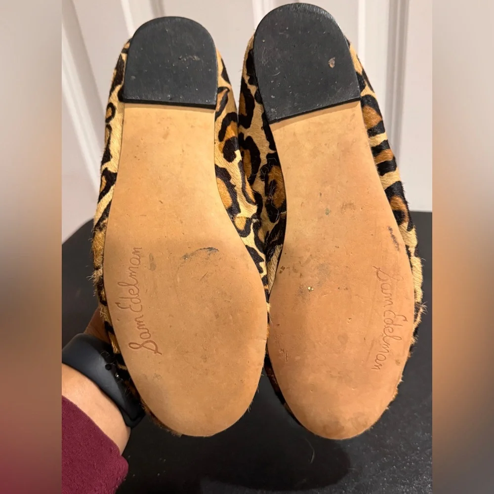 Sam Edelman Leopard Print Flats size 9.5